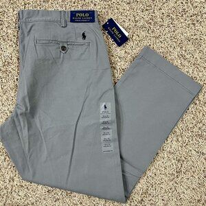 Polo Ralph Lauren Men’s Straight Washed Stretch Straight Chino Pants, Size 38x30